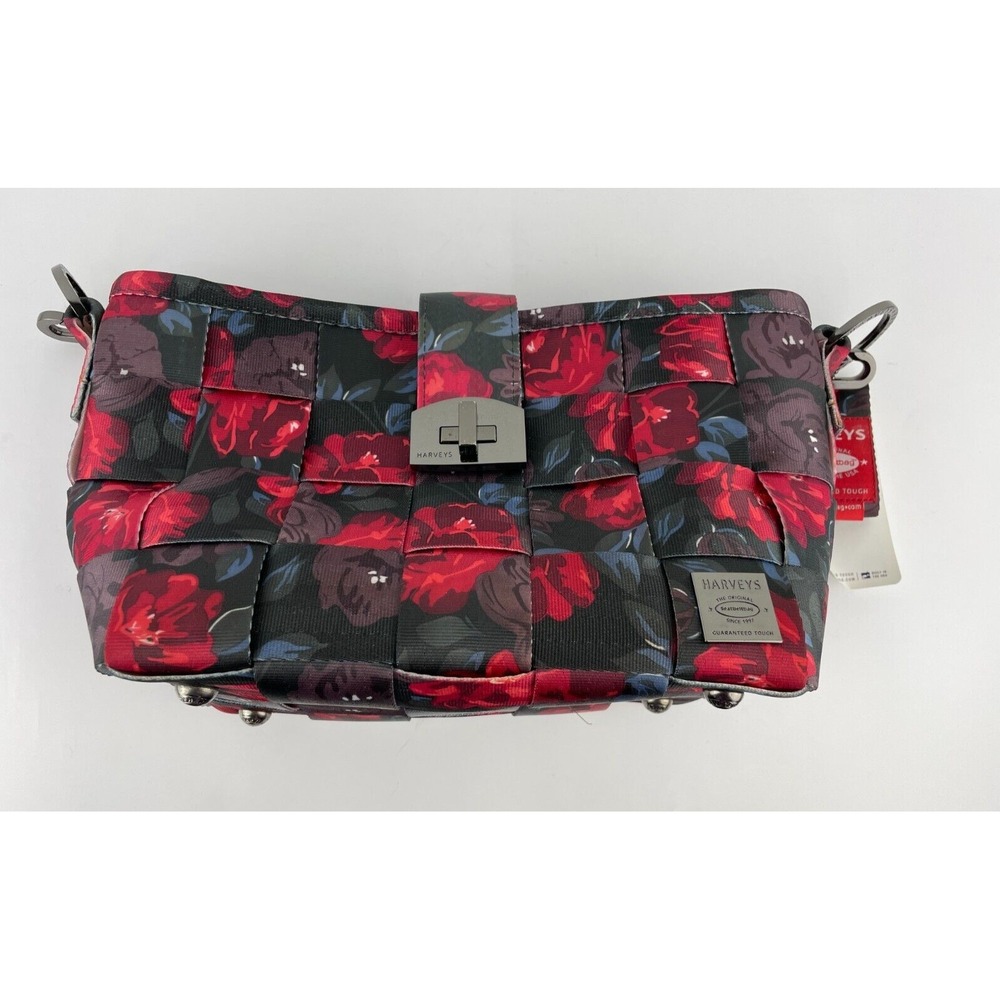Harveys Carriage Collection Rosa Women's Multicolor Seatbelt Tote Bag Medium NWT